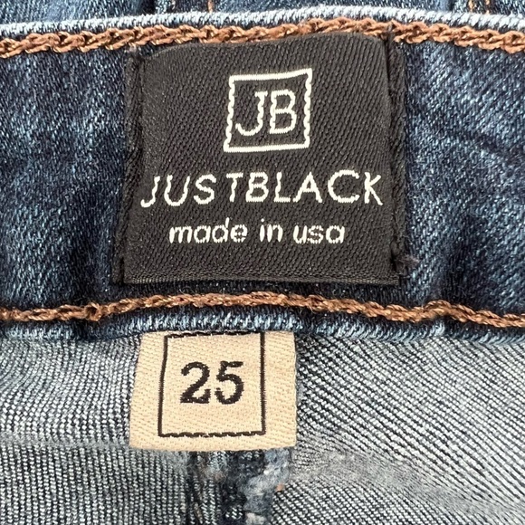 Just Black Blue Skinny Jeans Size 25 Women’s - Picture 2 of 5